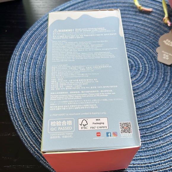 Pop Mart THE MONSTER Labubu Exciting Macaron - Sesame Bean NWT - Picture 8 of 12